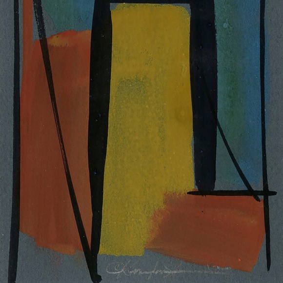 Bundle of 4 Abstract Paintings - Modern Abstract Collection 1 - Picture 5 of 11